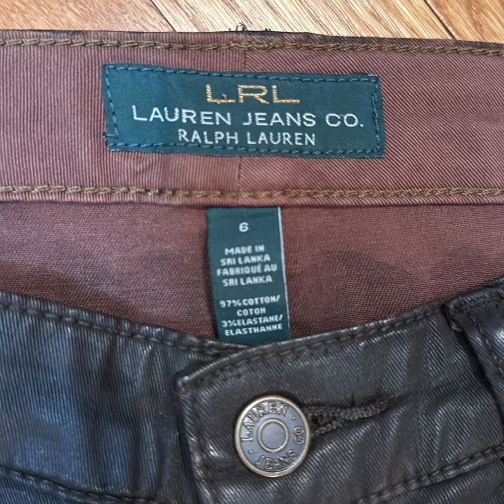 Brown jeans in good condition! Size 6 - Picture 4 of 5